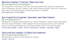 Adwords promotion - Hospital Industry