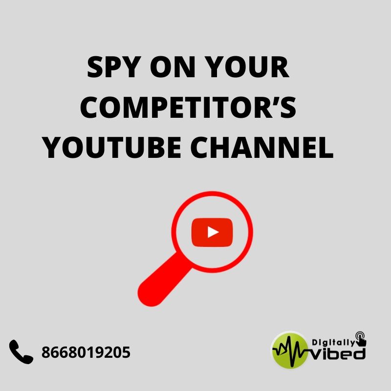 Spy on your competitor youtube channel