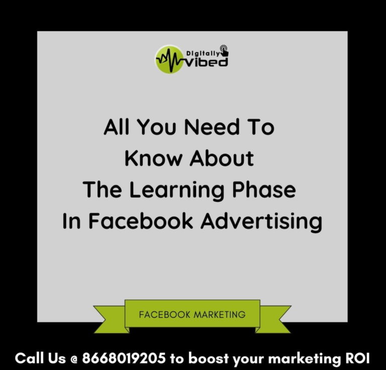 All You Need To Know About The Learning Phase In Facebook Advertising